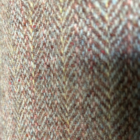 Harris Tweed Scotland British Heritage Herringbone Classic Luxury Excellent 8 - Picture 4 of 10
